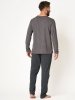 Piżama Key MNS 303 B24 dł/r M-2XL męska